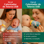 Calentador portátil de biberones