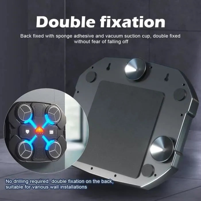 🥊 MAQUINA DE BOXEO ELECTRONICA | con Luces RGB y Bluetooth 🎵